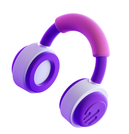 Headphones illustration